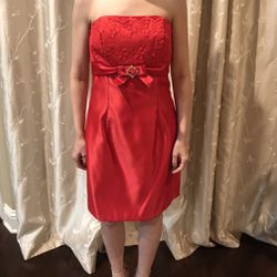 Women’s Red Formal Dress - Size 5