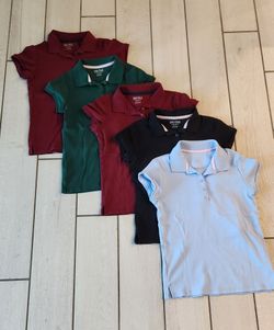 Girls school uniform shirts