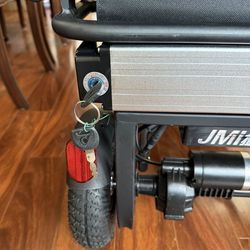 Travel size foldable wheelchair scooter for seinior disable handicap