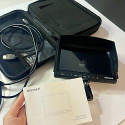 Neewer F100 7” LCD Field Monitor – Complete Kit with Hard Case