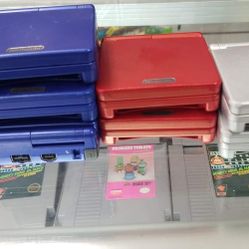 Gameboy Advance Sp $100-$110 With Charger Gamehogs 11am-7pm