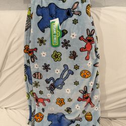 Sesame Street Easter Blanket 