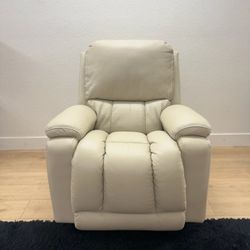 La-Z-Boy Greyson Leather Match Power Rocking Recliner with Power Headrest and Lumbar - Set Available  