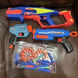 Selling 3 Nerf Guns