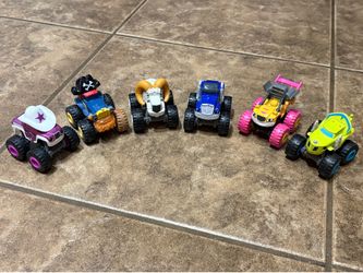 Blaze and the Monster Machines trucks