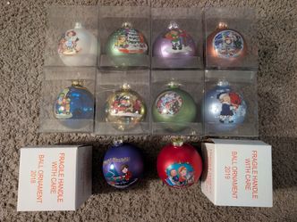 Campbell’s Kids Christmas Ornaments Complete Set 2010–2019 Lot of 10