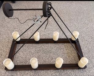 Arturo 8-Light Rectangular Chandelier