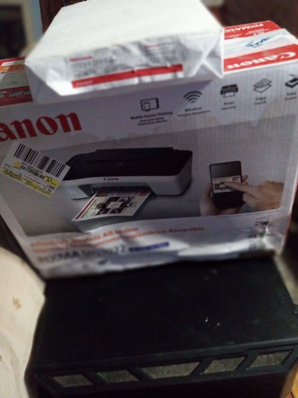 Canon Printer And Paper 500 Sheets