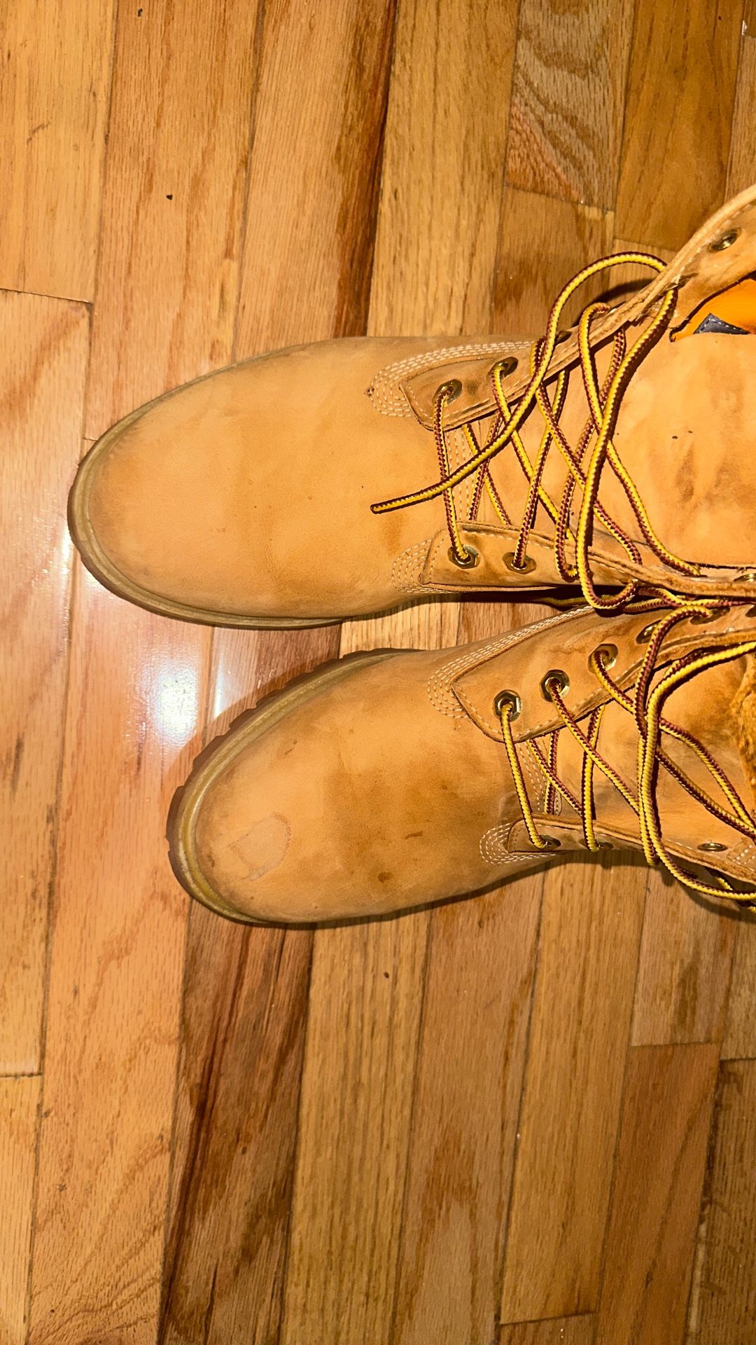 Tan Construction Timberland