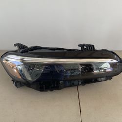 2022 23 24 25 HONDA CIVIC RIGHT PASSENGER HEADLIGHT FULL LED BLACK OEM