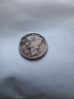 1925 Mercury Dime