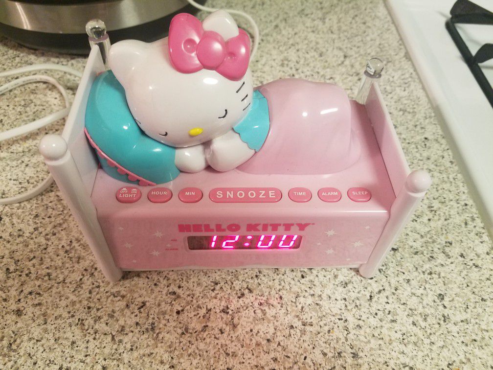 Hello Kitty alarm clock