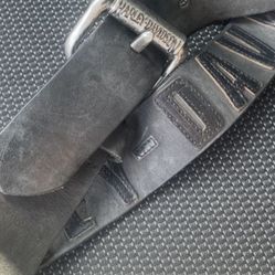 Harley Davidson Leather Belt Size 34