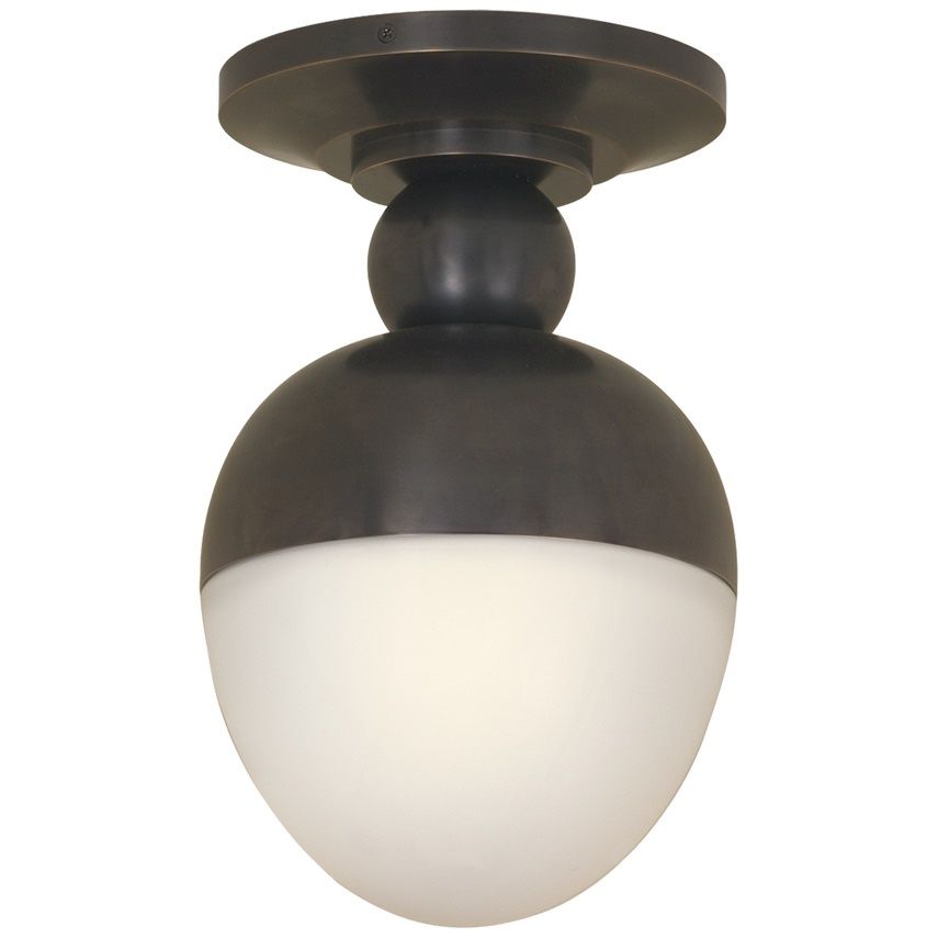 Clark Flush Mount Bronze Light Fixtures