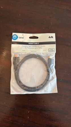 4 ft HDMI cable