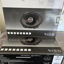 Infinity 6x8 Speakers 