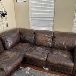 Leather Couch