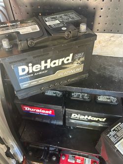 New and used car batterys