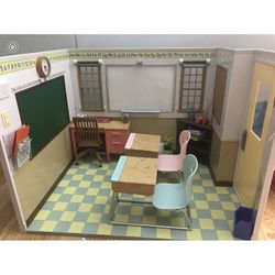 American Girl Doll Kitchen And School 