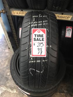 215/45/17 CHAMPION A/S $130.00