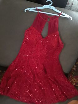 Red dress