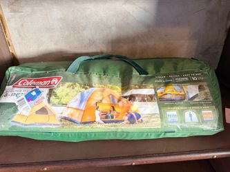 6 person tent (camping)