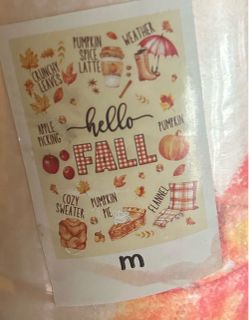 New Hello Fall Blanket. Really Cute!