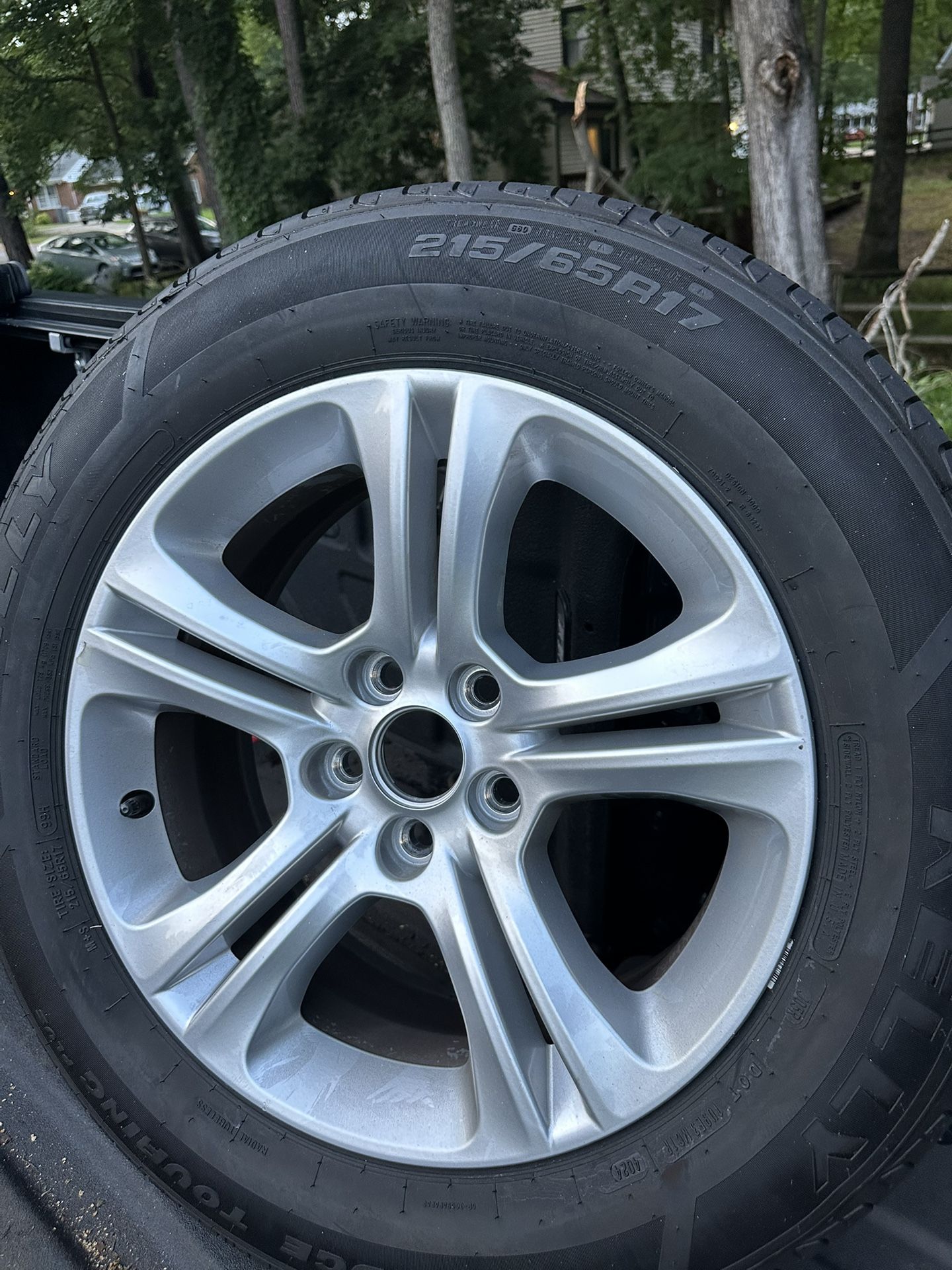 Dodge Charger New Tire/Wheel With Good Tread Plus 3 Other Wheels And Tires Some Tread