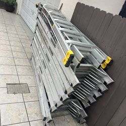 Escalera de 6 pies de aluminio heavy duty  300 libras muy barata 