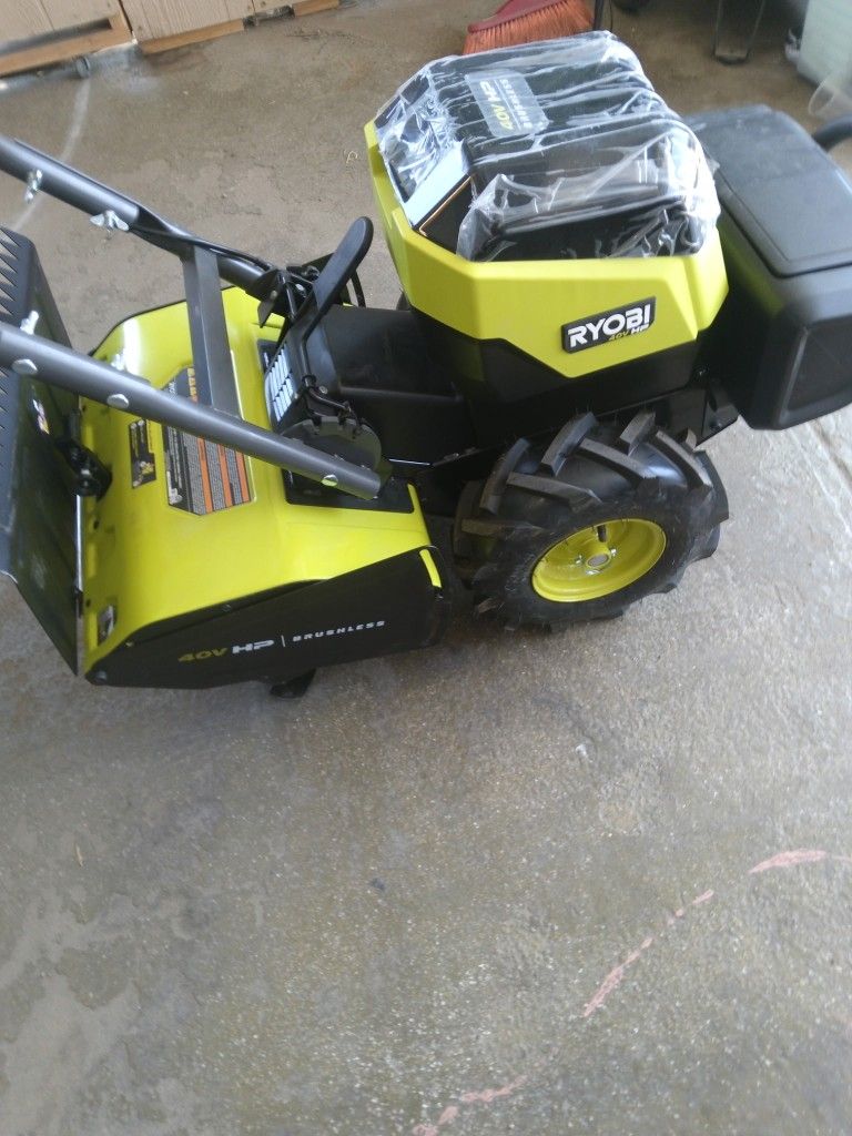 Ryobi Battery Powered Tiller