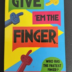 NEW Give em the Finger Game ages 8 and up Just $5