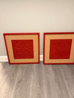 Unique, beautiful hanging pictures $10 for both Unique, beautiful hanging pictures $15for both