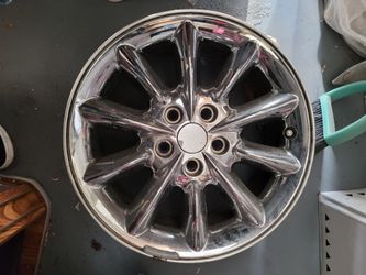 2003 Chrome Chrysler 300M Wheel Rim Spare 2002 2004 02 03 04 OEM Concorde LHS Wheels Rims