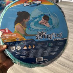Baby spring Float With Canopy