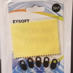 EYSOFT Webcam Cover 0.7MM Thin - Web Camera Cover fits Laptop, Desktop, PC, Macbook Pro, iMac, Mac Mini, Computer, Smartphone,Protect Your Privacy 