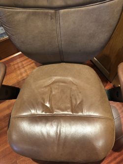 Leather office chair