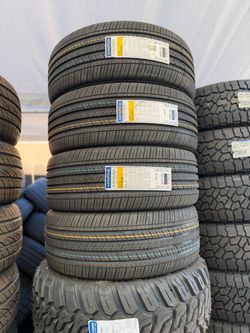 245/45R20 Goodyear 4 new tires installed and balanced included