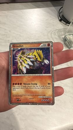 Pokemon Shiny Groudon Call of the legends HP
