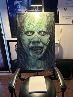 Exorcist painting