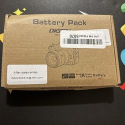 Digital Camera Battery 2Pack