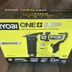 Brad Nailer 18V Ryobi One+ NEW
