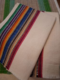 Fiesta Aztec Mexico Serape Table Placemat Set
