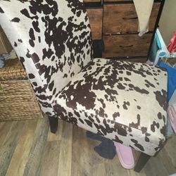 Cow Print Chairs 