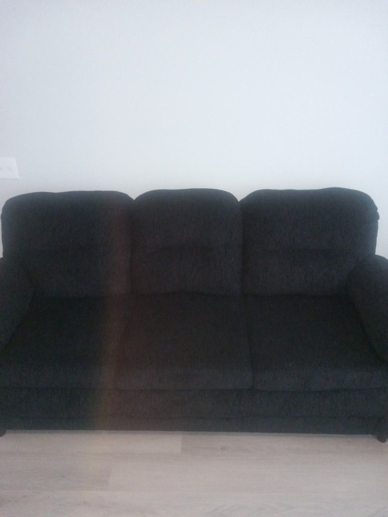BRAND NEW BLACK COUCH