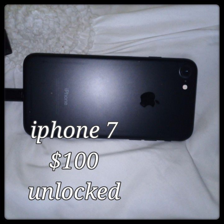Unlocked iphone 7