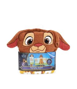 Disney Wish Kids Cotton Hooded Bath Towel