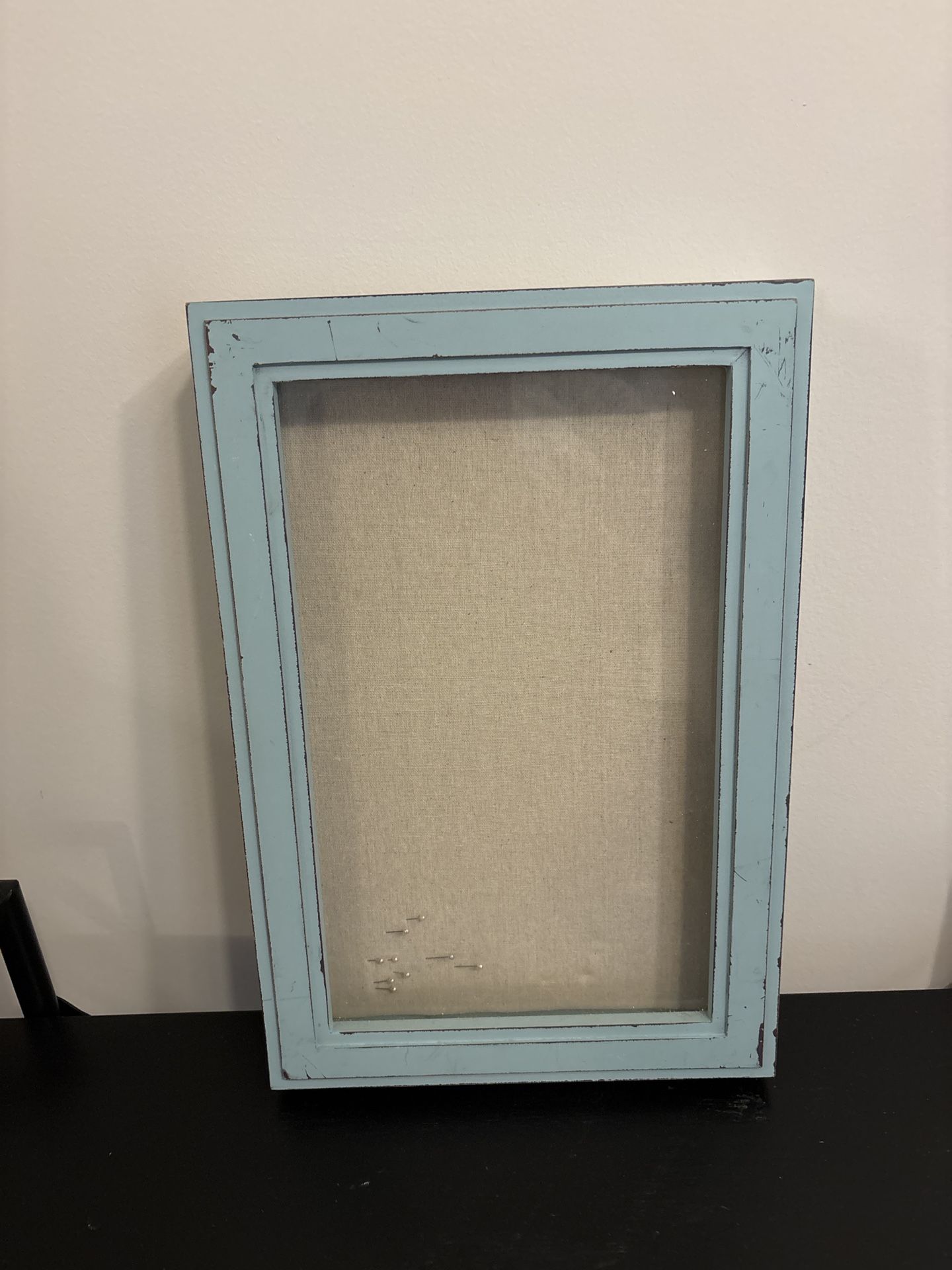 Blue Wooden Picture Frame