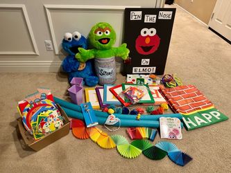 Sesame Street Birthday Party Decoration Bundle