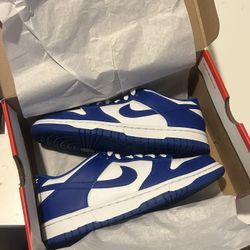 Nike Dunk Low Racer Blue GA Size 5y, 6y, 7y