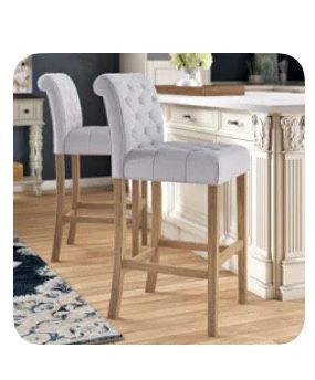 29” Bar Stools ( 2 Chairs)